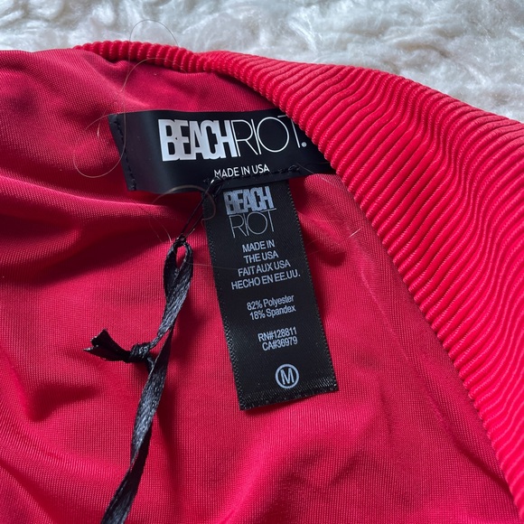 Beach Riot Red Bikini Bottom - Picture 6 of 15